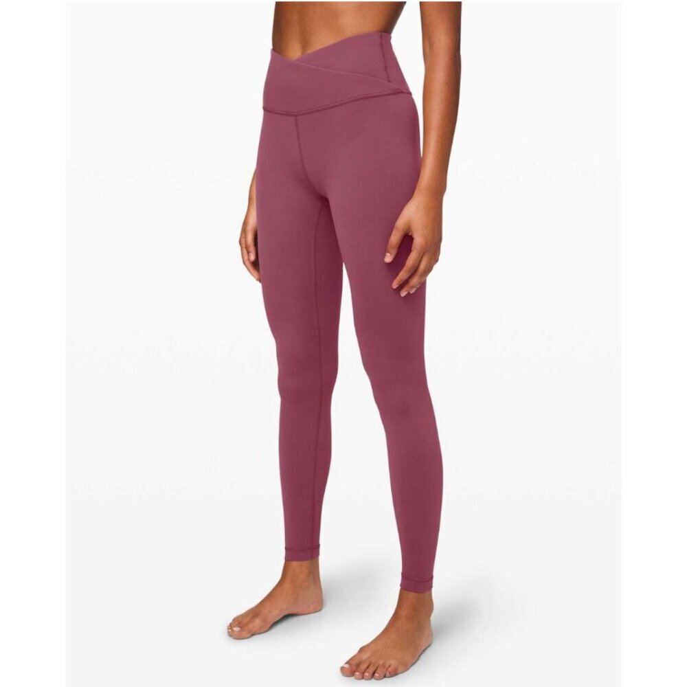 Lululemon Always On High-Rise Tight 28" *Everlux Plumful Size 10 Cross Waist